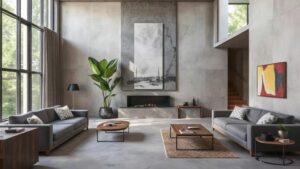 Beton architektoniczny w domu — co zyskuję, a co mnie może zaskoczyć